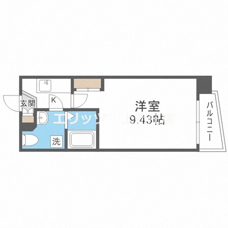 SERENiTE天六西の物件間取画像